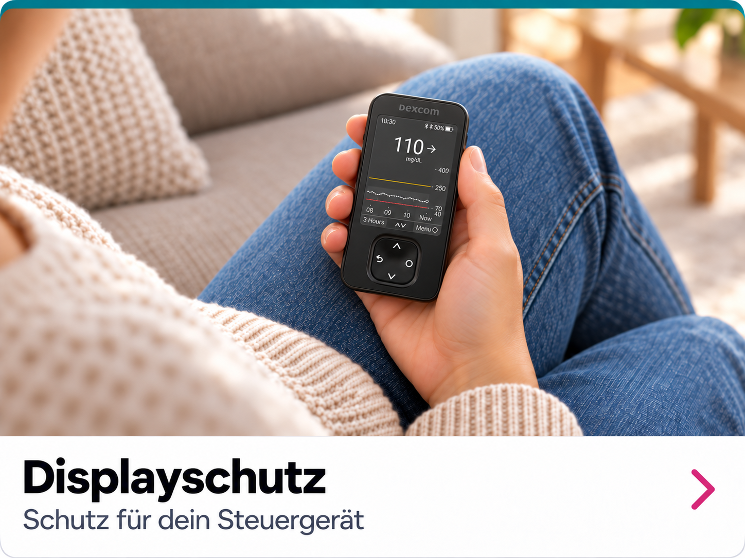 Dexcom G7 Displayschutz