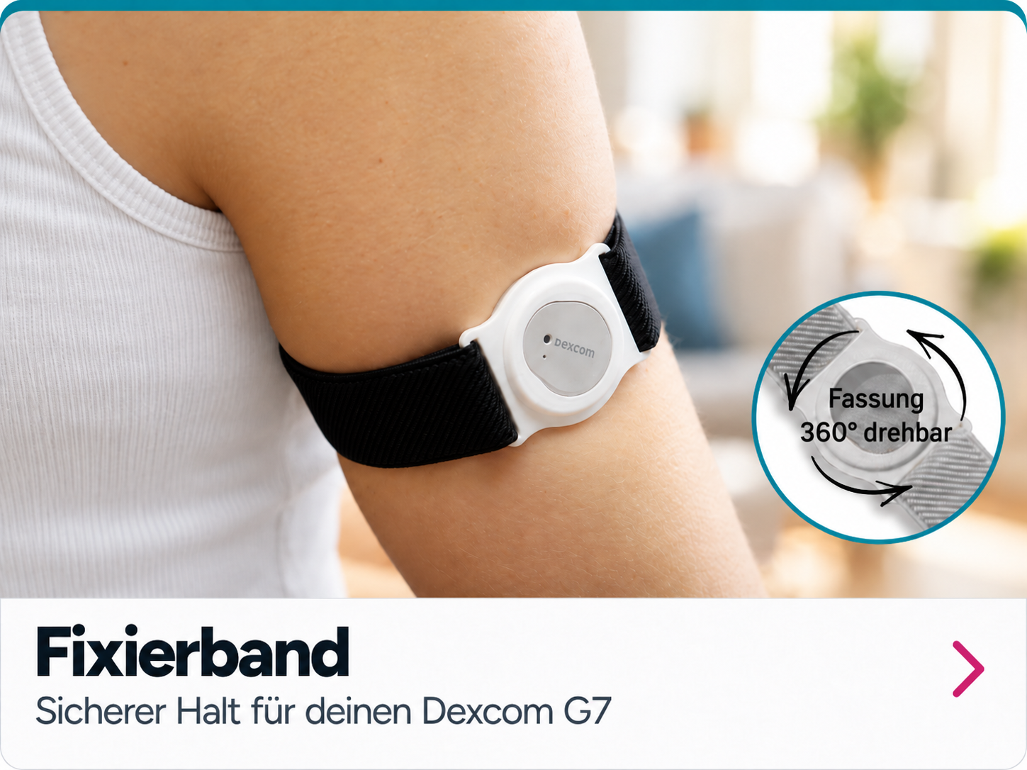 Dexcom G7 Fixierband