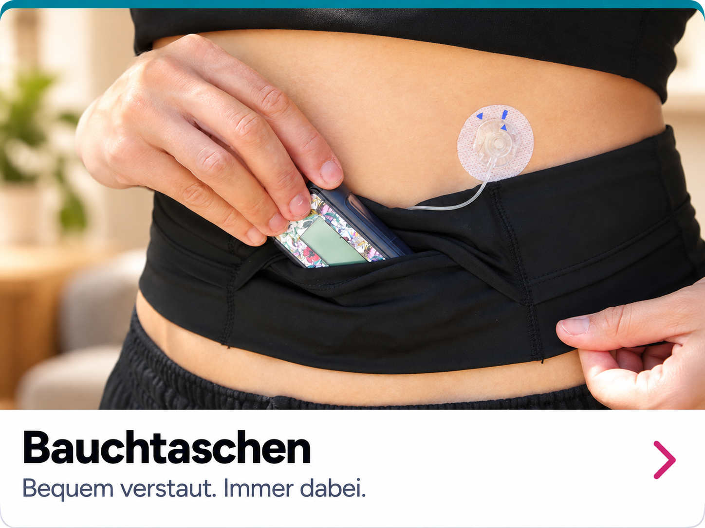 Omnipod 5 Bauchtasche