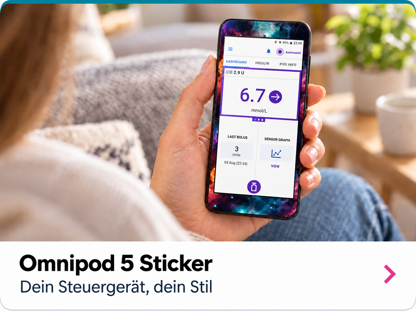 Omnipod 5 Sticker