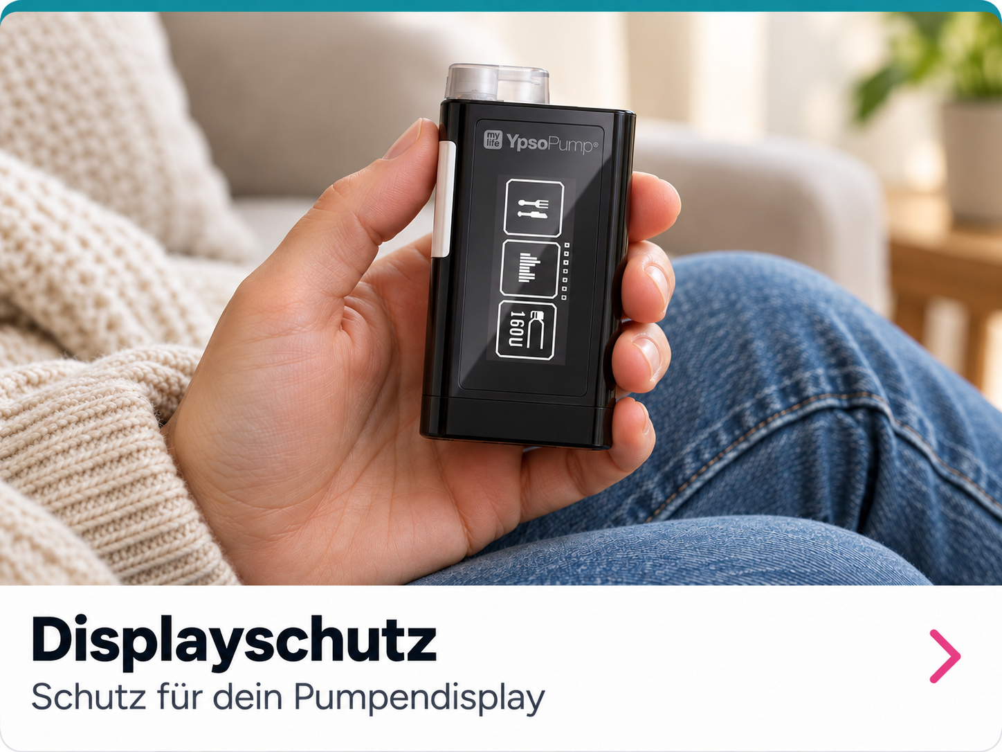 Ypsopump Displayschutz
