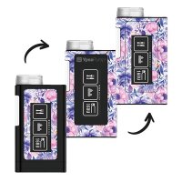 Ypsopump Sticker - Purple Flowers