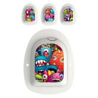 Omnipod Podsticker - Monster-Mania (4er Set)