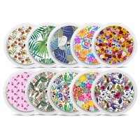 FreeStyle Libre 2 Sticker - 10er Set "Flower...