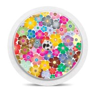 FreeStyle Libre 2 Sticker - 10er Set "Flower Power"