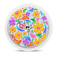 FreeStyle Libre 2 Sticker - 10er Set "Flower Power"