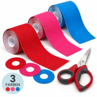 Kinesiologisches Tape - verschiedene Farben (7,5 cm)