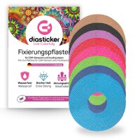 Freestyle Libre 2 Fixierpflaster (XL) - 10 Stück, Mix