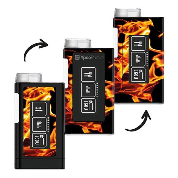 Ypsopump Sticker - Flames