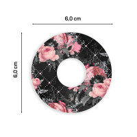 FreeStyle Libre 3 Pflaster - Black Floral