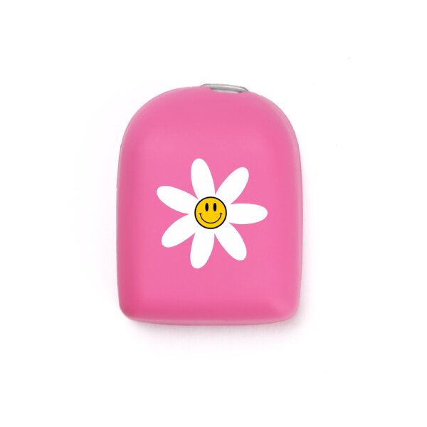 Omnipod Cover (wiederverwendbar) - Happy Daisy (Barbie Pink)