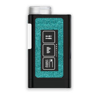 Mylife Ypsopump Sticker - Türkis Glitzer (3 Tragevarianten)