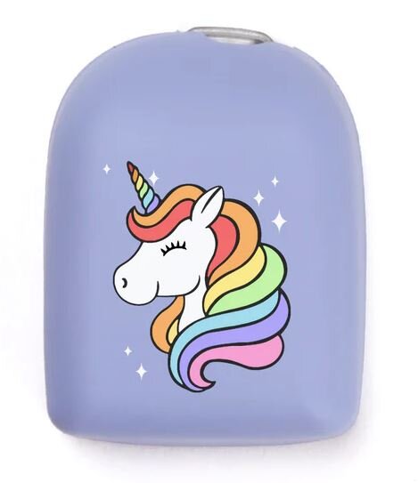 Omnipod Cover (wiederverwendbar) - Unicorn (Lavendel)