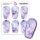 Dexcom G6 Sticker - 6er Set "Lilac Breeze"