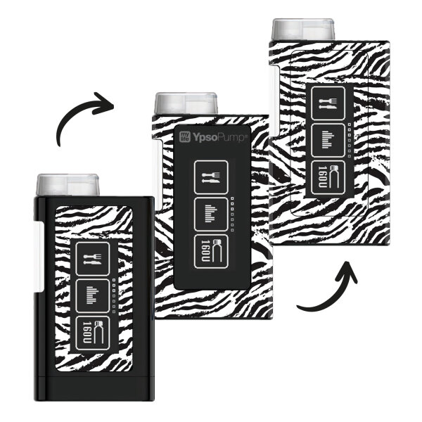 Ypsopump Sticker - "Pure Zebra"