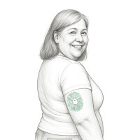 Dexcom G7 Pflaster - "Cool Mint"