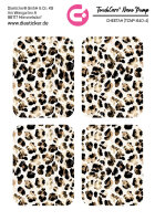 TouchCare Nano Pump Sticker - "Cheetah" (4er Set)