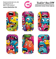TouchCare Nano CGM Sticker - 6er Set "Monster-Mania"