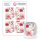 TouchCare Nano Pump Sticker - "Red Roses" (4er Set)