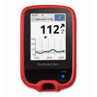 FreeStyle Libre Schutzhülle aus Silikon | Rot