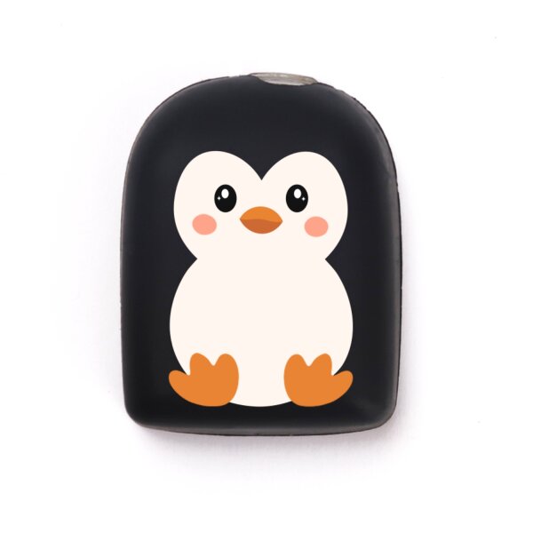 Omnipod Cover (wiederverwendbar) - Penguin Black