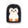 Omnipod Cover (wiederverwendbar) - Penguin Black