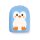 Omnipod Cover (wiederverwendbar) - Penguin Blue