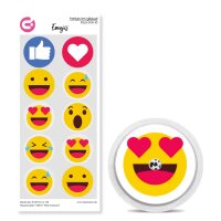 FreeStyle Libre 2 Sticker - 10er Set "Emojis"