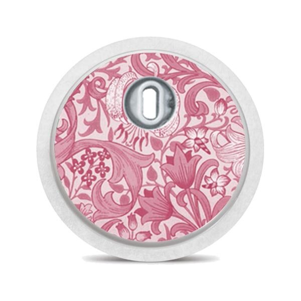 FreeStyle Libre 3 Sticker - Pink Flowers