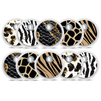 FreeStyle Libre 3 Sticker - 10er Set "Safari"
