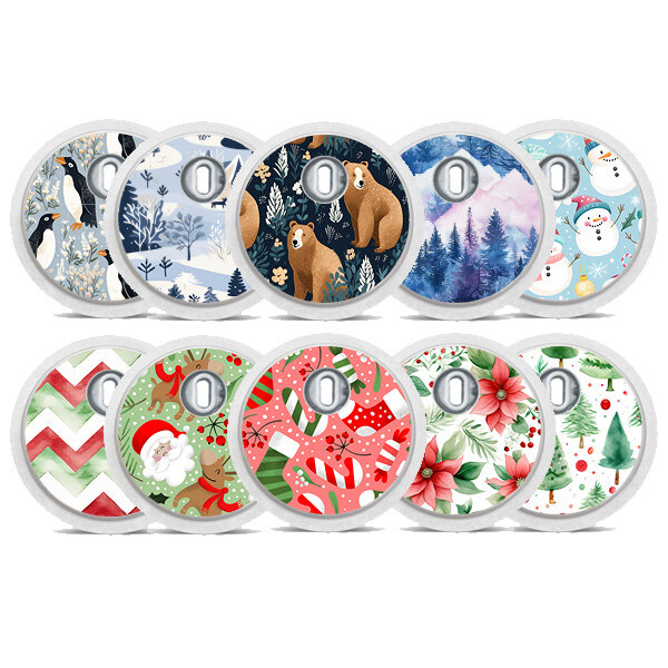 FreeStyle Libre 3 Sticker - 10er Set "Winter"