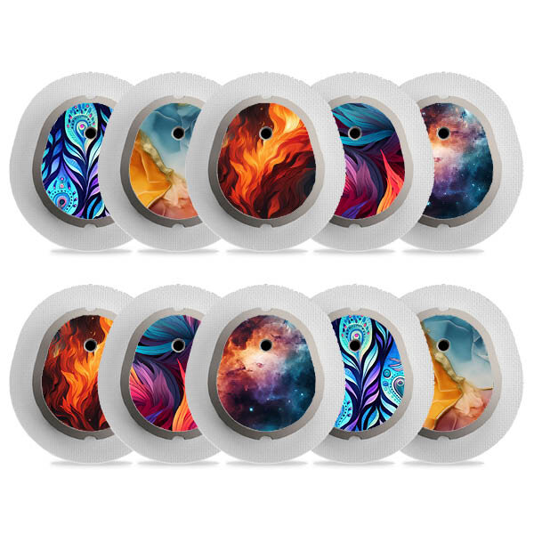 Dexcom G7 Sticker - 10er Set "Colorful"