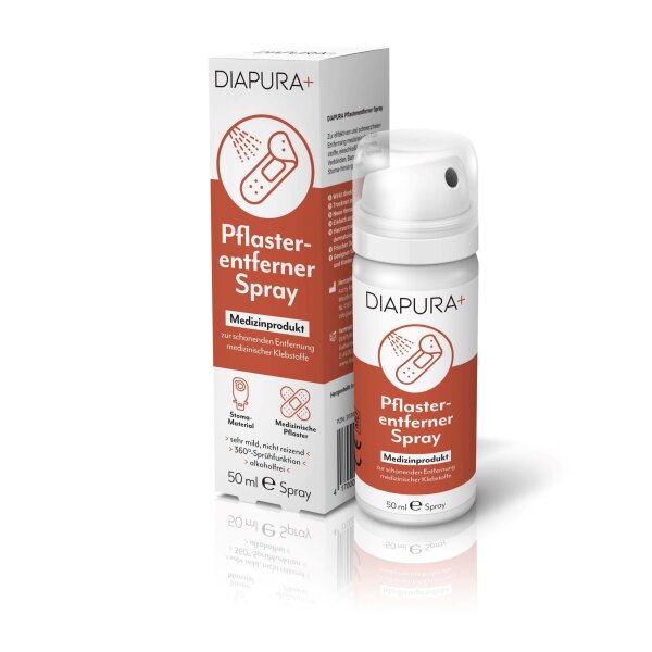 DIAPURA+ | Pflasterentferner Spray (50 ml)