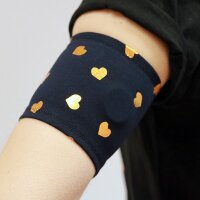 Armloop Baumwolle - Golden Hearts