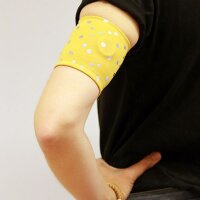 Armloop Baumwolle - Curry and dots