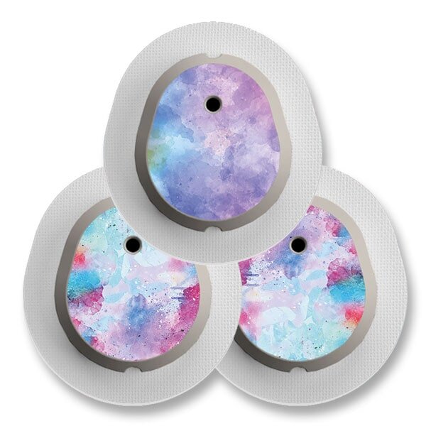 Dexcom G7 Sticker - 3er Set "Watercolor"