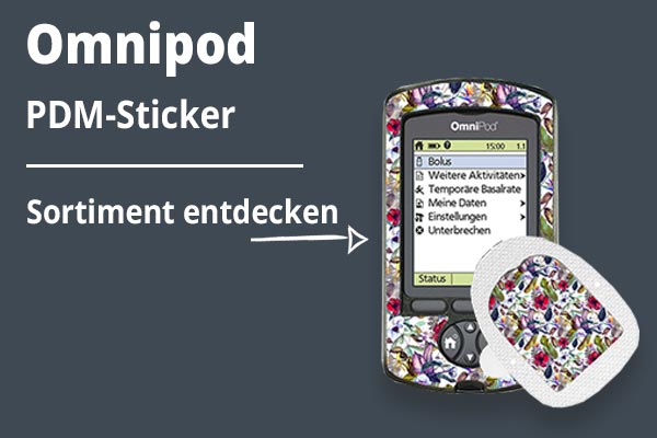 Omnipod PDM-Sticker kategoriebild