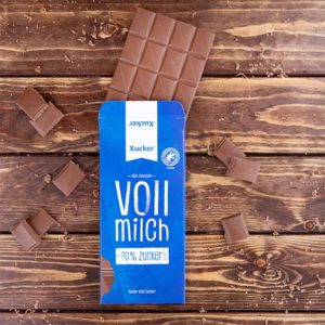 Schokolade Vollmilch von Xucker mit Xylit