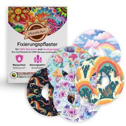 Fixierpflaster für Enlite Guardian Fixiertapes Fairytale Girls Mädchen