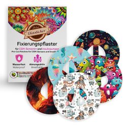 Fixierpflaster für Enlite Guardian Fixiertapes Playtime Jungen Boys