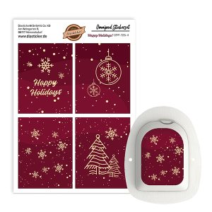 Omnipod Sticker Aufkleber Weihnachten